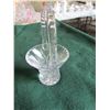 Image 2 : 7" pinwheel lead crystal basket