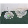 Image 2 : Pbo pinwheel lead crystal covered compote