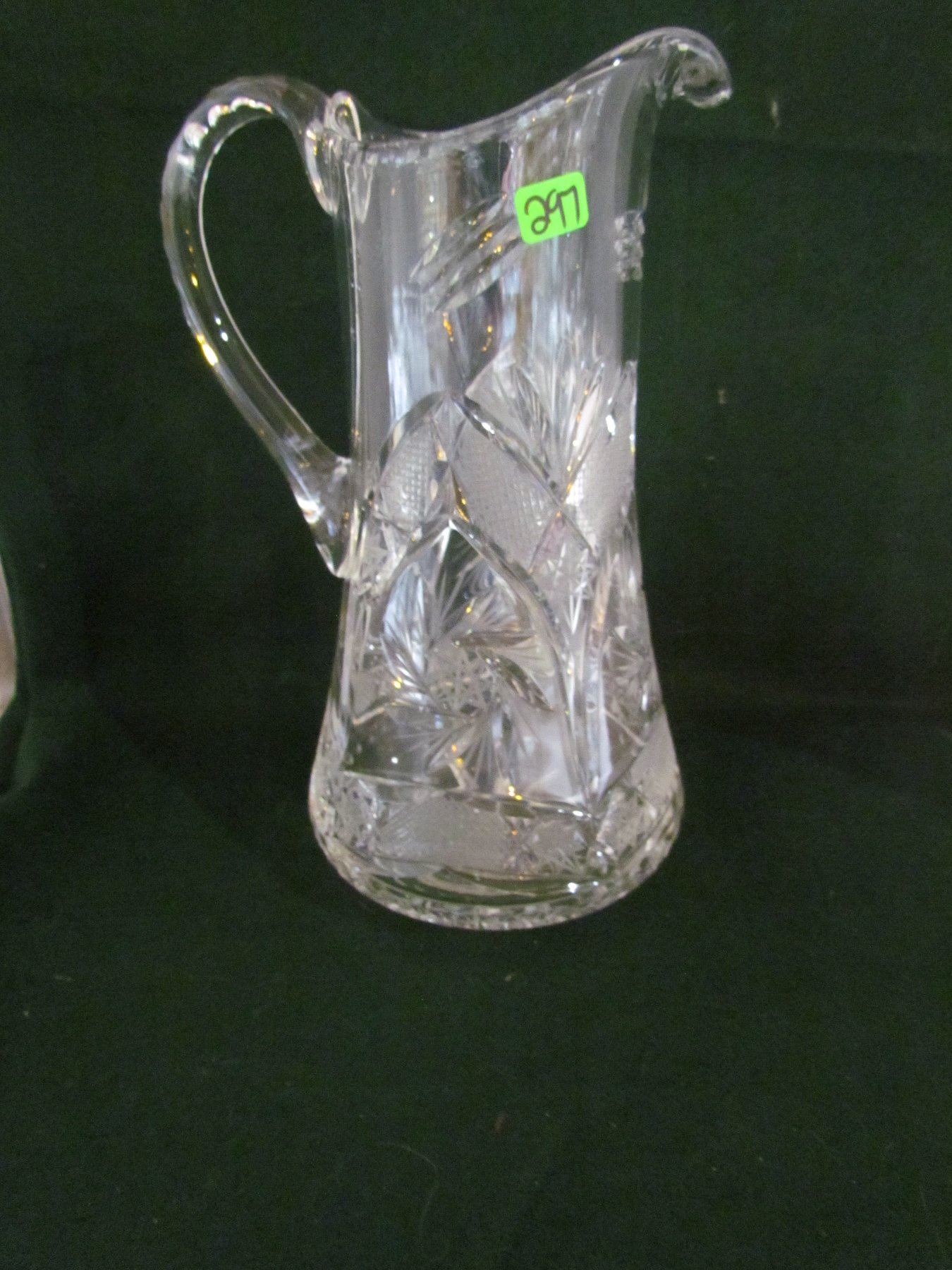 Large 11 Pinwheel Lead Crystal Pitcher large-11-pinwheel-lead-crystal-pitcher