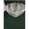 Image 2 : large 9" lead crystal bowl
