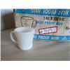 Image 2 : 19 white 8oz heat proof "Federal" coffee mugs in original box