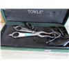 Image 2 : Velvet boxed Towle silver plated ice/sugar tongs