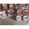 Image 2 : 16 pink purse shaped boxes with assorted rings + 1 necklace and 1 bracelt to match ring