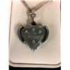 Image 2 : STERLING SILVER HARLEY DAVIDSON NECKLACE W/ PENDANT "LIVE TO RIDE" INSCRIPTED ON BACK