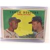 Image 1 : 1959 Topps Hank Aaron & Eddie Mathews FENCE BUSTERS #212
