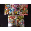 Image 1 : FANTASTIC FOUR COMIC BOOK LOT (#203, 205, 128, 129, 130)
