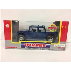 New Ray 1985 Blue Hummer 1:32 Scale Diecst 4 X 4 Super Friction Motor MIB