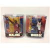Image 1 : MOSES MALONE & EARL MONROE NBA ACTION FIGURES NIB