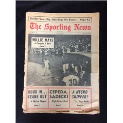 THE SPORTING NEWS MAY 21 1966 (WILLIE MAYS PAGE 3)