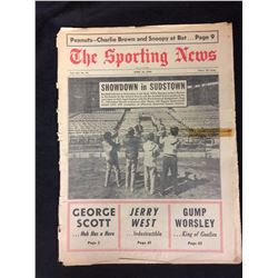 THE SPORTING NEWS APRIL 30 1966 (SHOWDOWN IN SUDSTOWN)