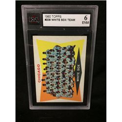 1960 TOPPS #208 WHITE SOX TEAM (6 ENM) KSA