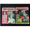 Image 1 : .. National Police Gazette MAGAZINE LOT (MARILYN MONROE & LIZ TAYLOR COVERS)