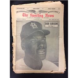 THE SPORTING NEWS ST.LOUIS JUNE 5 1965 (BOB GIBSON PAGE 3)