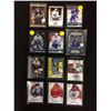 Image 1 : GAME WORN JERSEY & ROOKIE HOCKEY CARDS LOT (STEEN, BOURQUE, ANDERSEN & MORE...)