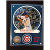 Image 1 : KRIS BRYANT COLLECTIBLE PLAQUE WITH WRIGLEY INFIELD DIRT