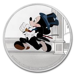 2017 $2 Mickey Through the Ages Mickeys Delayed Date Silver Coin