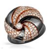Image 1 : 14KT Two Tone Gold 1.28ctw Diamond Ring