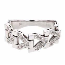 14KT White Gold 0.27ctw Diamond Ring