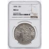 Image 1 : 1896 $1 Morgan Silver Dollar Coin NGC MS61