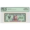 Image 1 : 1887A $5 Disney Goofy Proof PCGS 65PPQ
