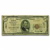 Image 1 : 1929 $5 Denver Type 1 National Currency Note