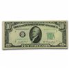 Image 2 : 1950-A $10 Gutter Fold Error Chicago Federal Reserve Note