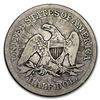 Image 2 : 1853 $1 Seated Liberty Arrows and Rays Half Dollar Coin