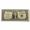 Image 1 : 1935-E $1 Gutter Fold Error Silver Certificate Note