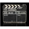 Image 7 : CONAN THE BARBARIAN (1982) - Clapperboard