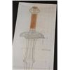 Image 2 : CONAN THE BARBARIAN (1982) - Ron Cobb Hand-Drawn Atlantean Sword Production Drawing