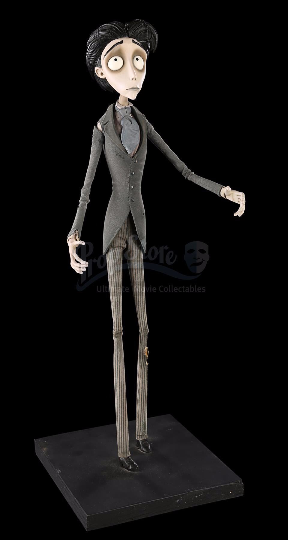 CORPSE BRIDE (2005) - Victor Van Dort (Johnny Depp) Stop-Motion Puppet