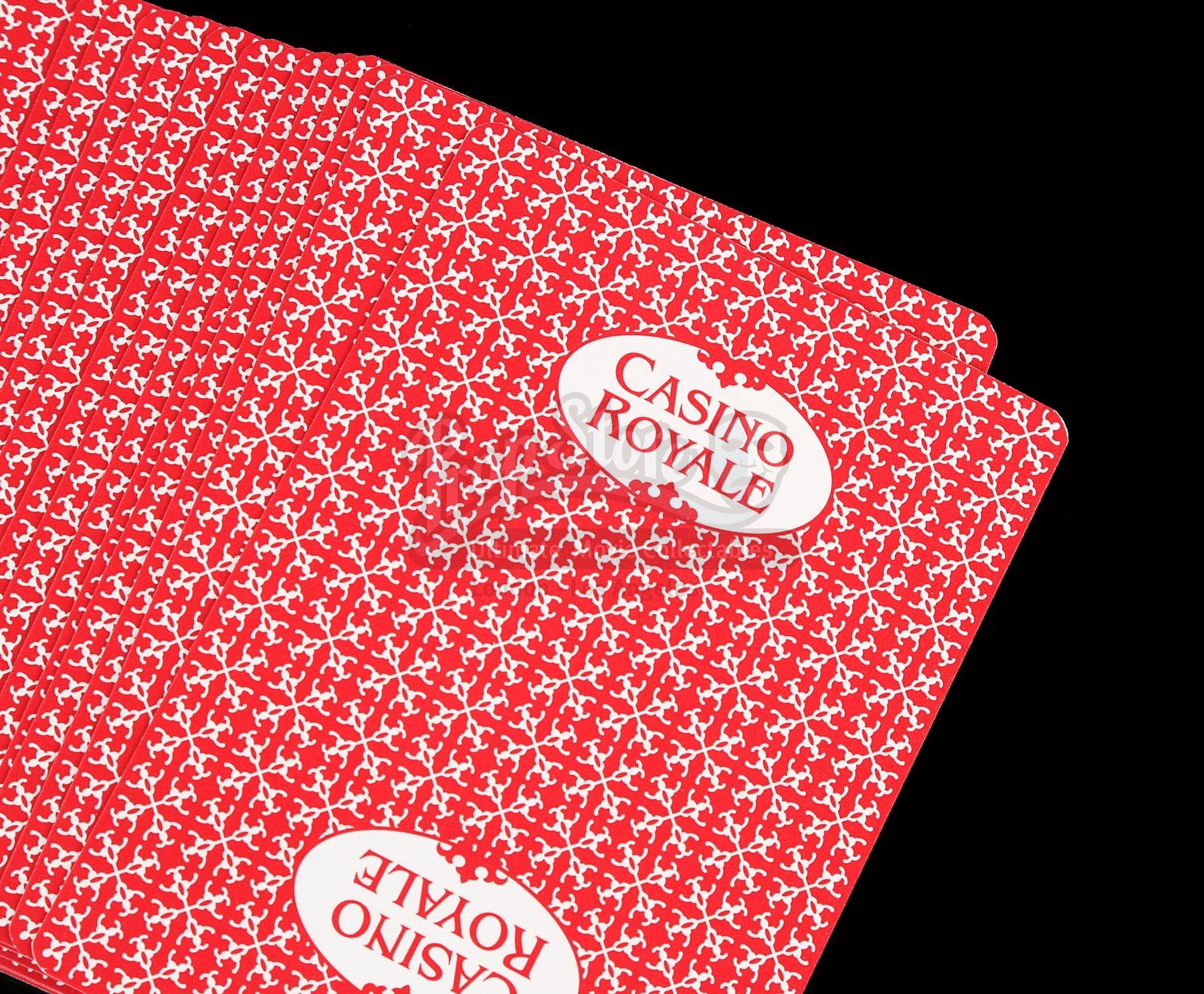 JAMES BOND CASINO ROYALE (2006) Casino Royale Playing Cards