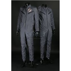 LIFEFORCE (1985) - Pair of Churchill Crew Flight Suits and Churchill Astronaut Patch