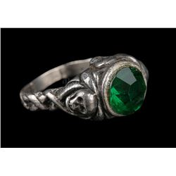 PIRATES OF THE CARIBBEAN: ON STRANGER TIDES (2011) - Jack Sparrow's (Johnny Depp) Silver Skull Ring