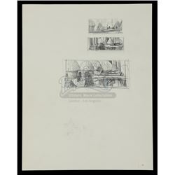 STAR WARS: RETURN OF THE JEDI (1983) - Ralph McQuarrie Hand-Drawn Portfolio Thumbnail Sketches — Ewo