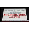 Image 8 : WHO FRAMED ROGER RABBIT (1988) - Set Access Sign and Character Scale Drawing