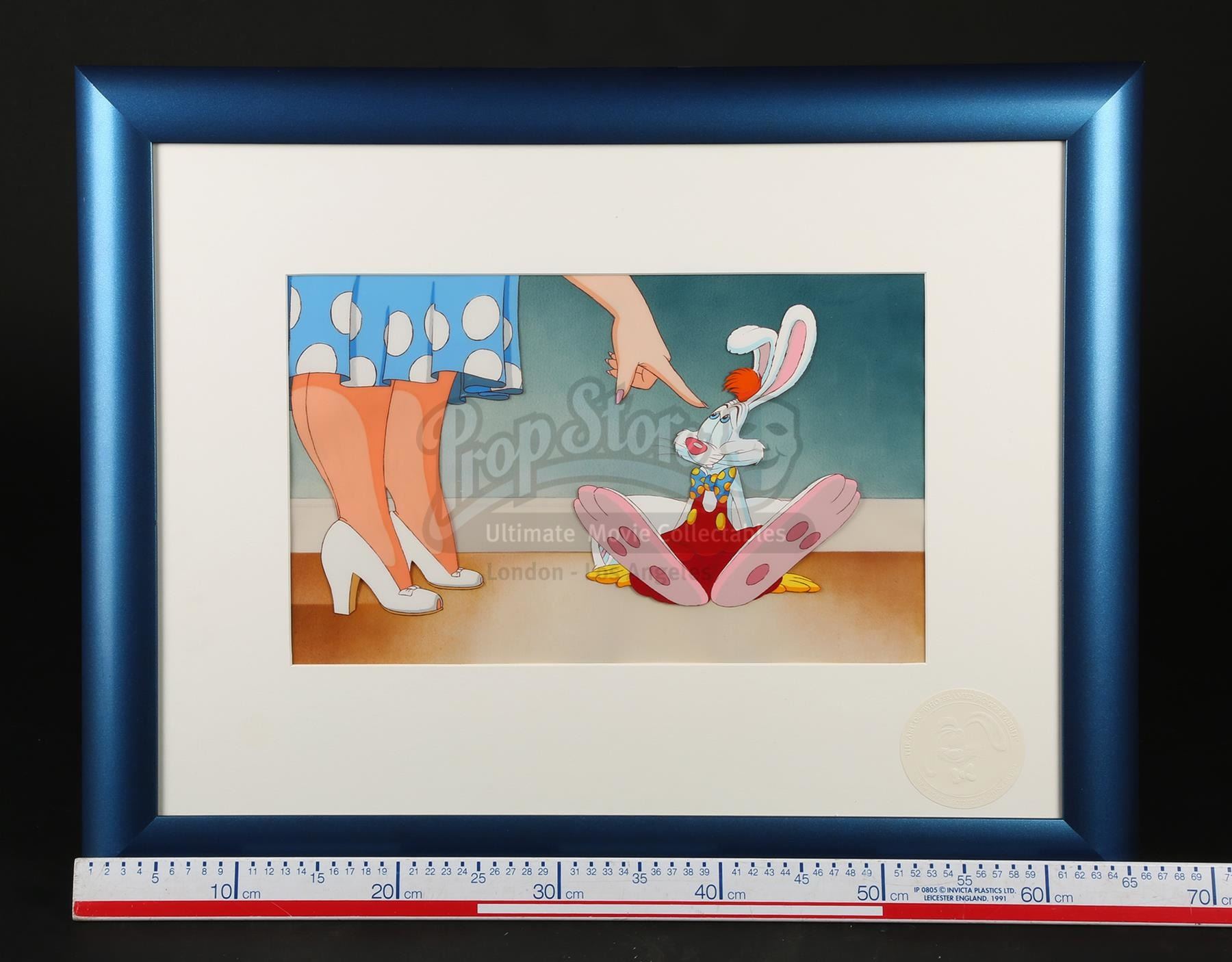 WHO FRAMED ROGER RABBIT (1988) - Hand-Painted Roger Rabbit 'Somethin's ...