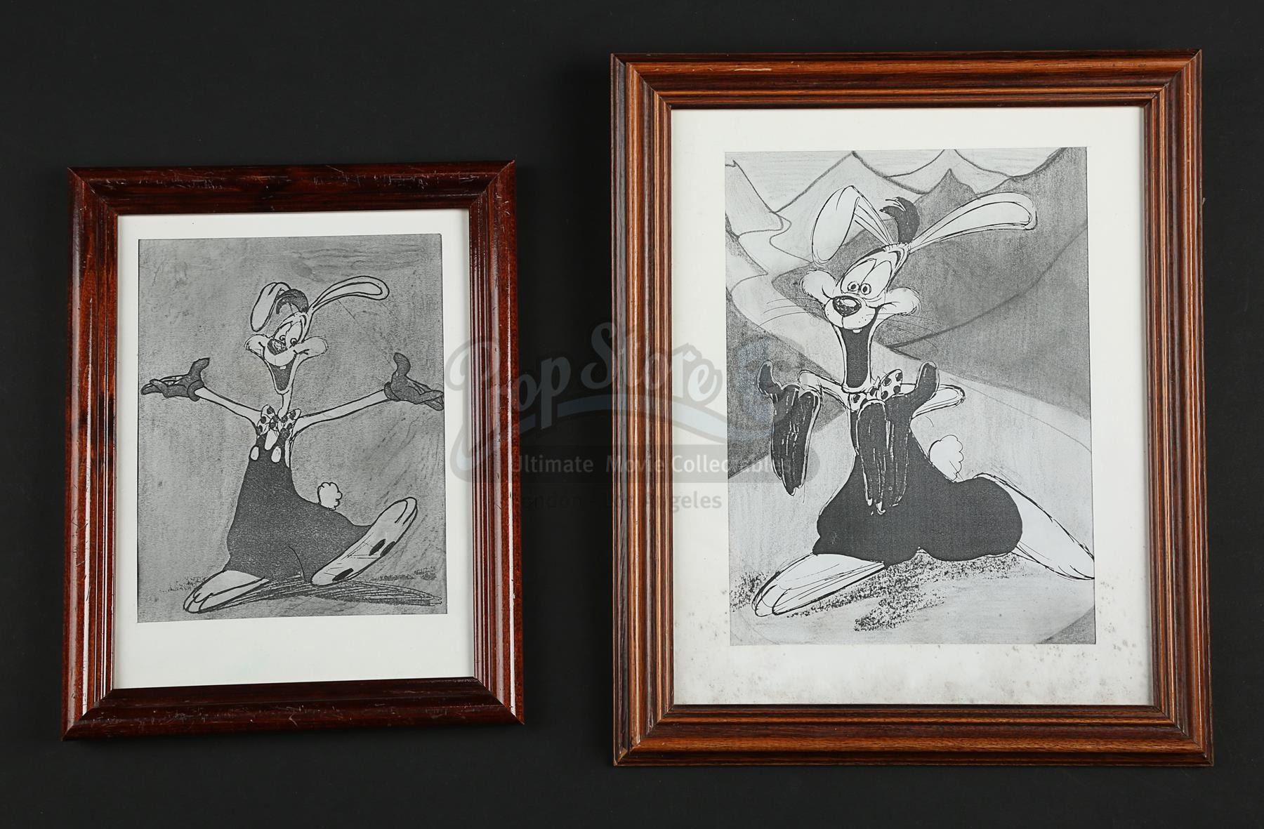 How Frame Roger Rabbit Jessica Rabbit WHO FRAMED ROGER RABBIT (1988) - Jessica Rabbit Dressing Room Framed ...