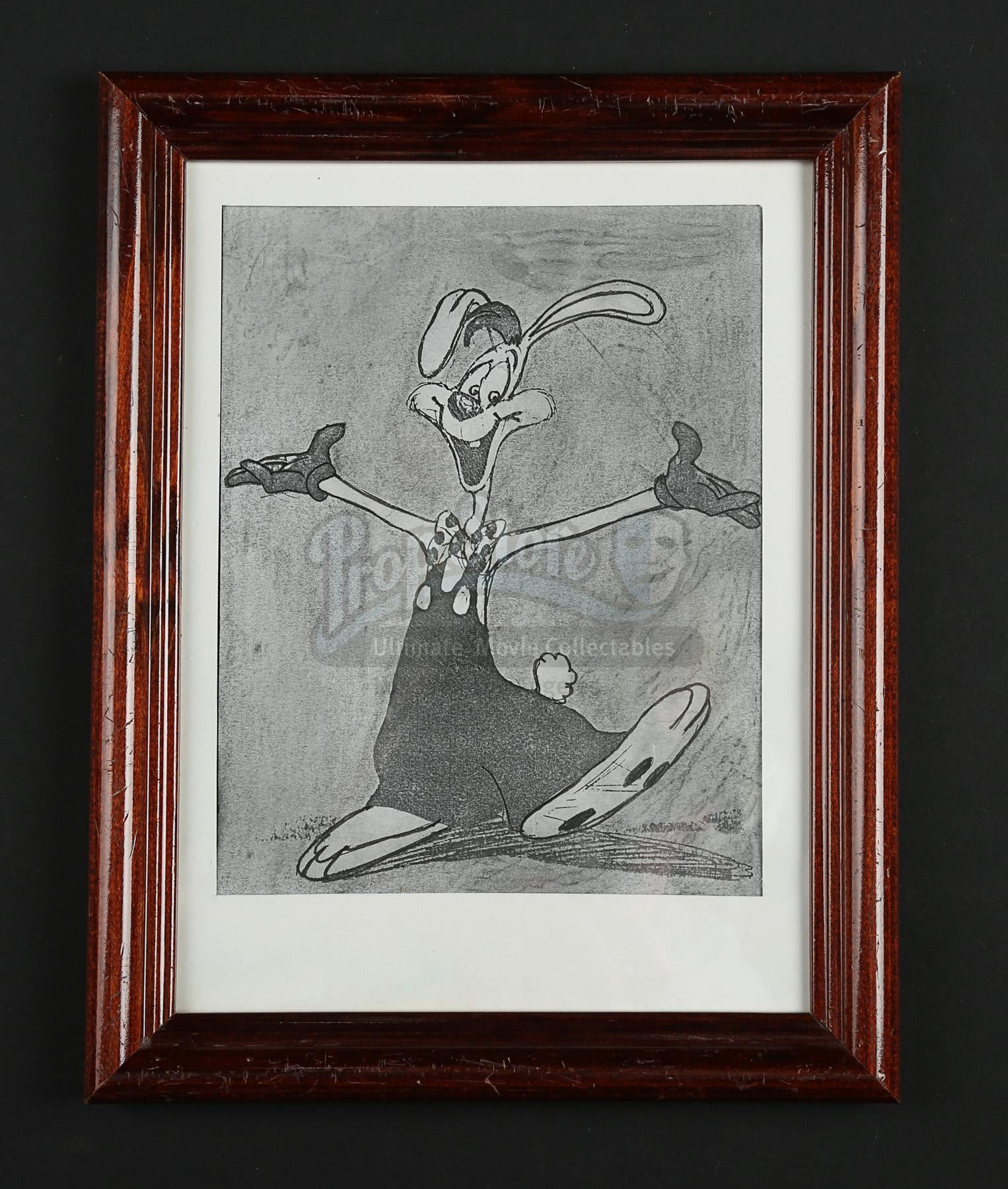 WHO FRAMED ROGER RABBIT (1988) - Jessica Rabbit Dressing Room Framed ...