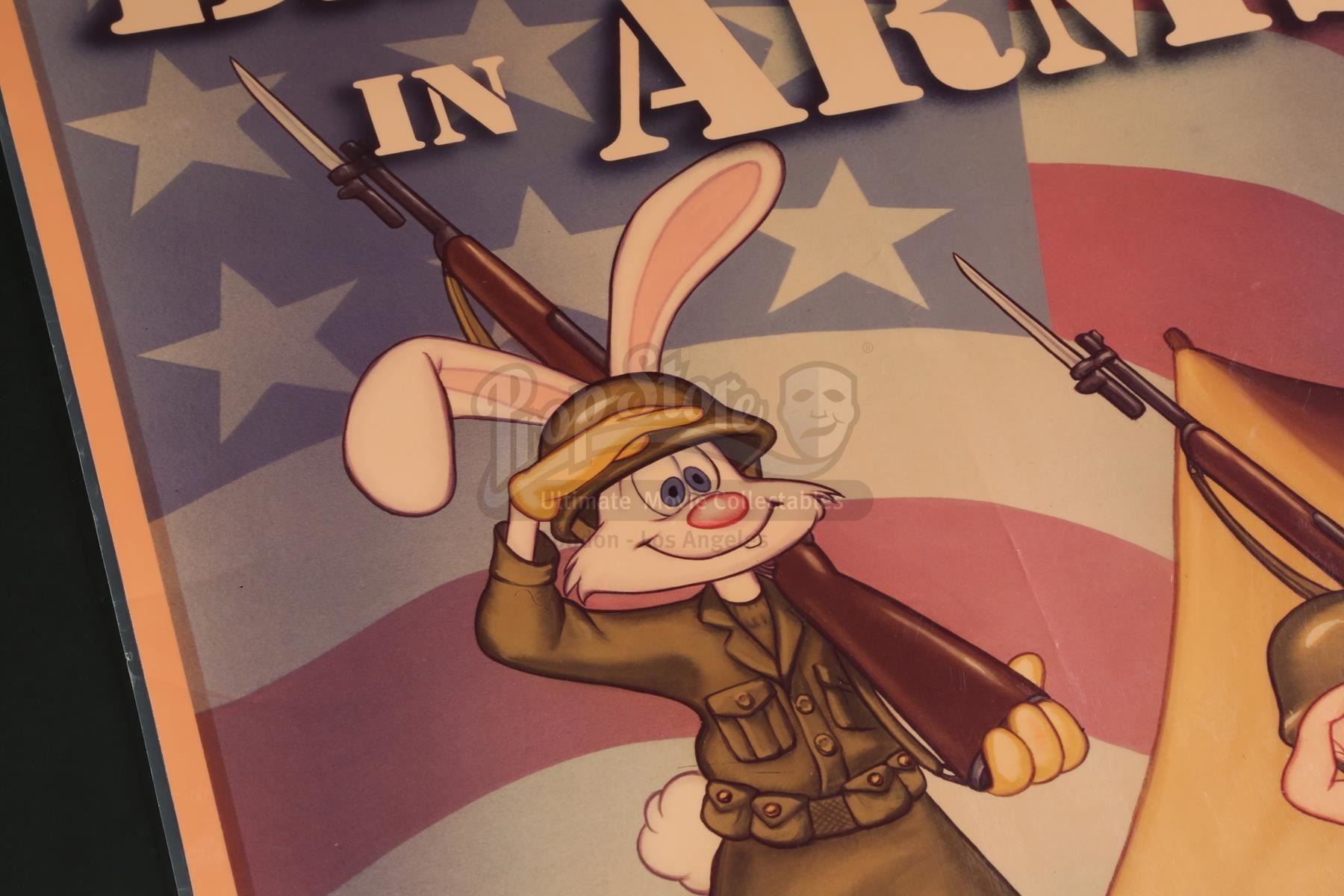 WHO FRAMED ROGER RABBIT (1988) - Maroon Cartoons 'Babes In Arms' Poster