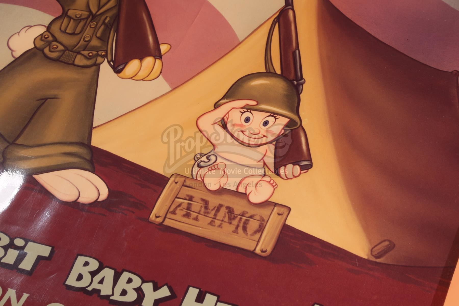 WHO FRAMED ROGER RABBIT (1988) - Maroon Cartoons 'Babes In Arms' Poster