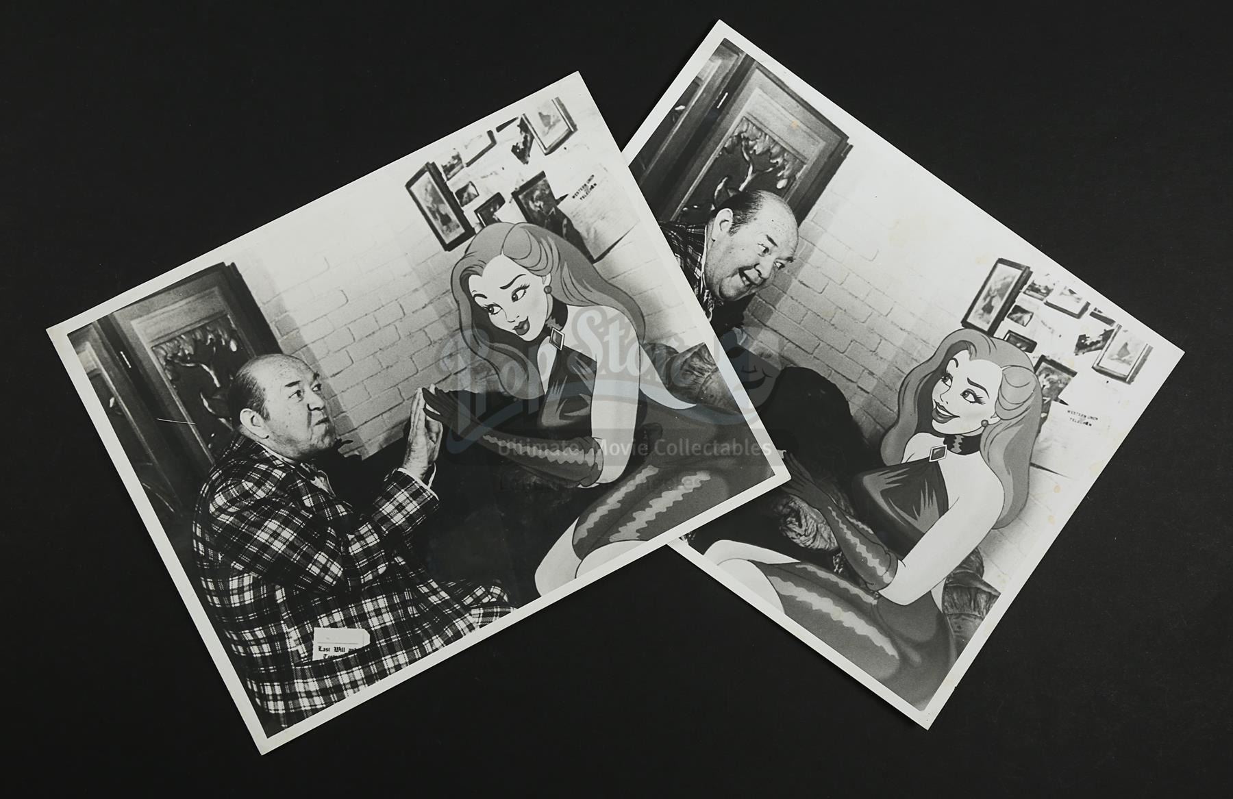 WHO FRAMED ROGER RABBIT (1988) - Set of Two 'Patty Cake' Jessica Rabbit ...