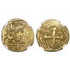 Image 1 : Bogota, Colombia, cob 2 escudos, (1)730(S), encapsulated NGC AU 55.