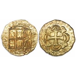 Bogota, Colombia, cob 2 escudos, 1748S.