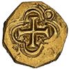 Image 2 : Seville, Spain, cob 1 escudo, Philip II, assayer Gothic D to right, mintmark S to left.