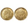 Image 1 : Bogota, Colombia, 20 pesos, 1859, encapsulated PCGS XF 45, very rare.