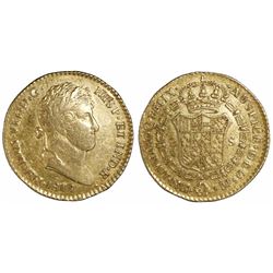 Guatemala, bust 2 escudos, Ferdinand VII, 1817M.