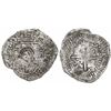 Image 1 : Potosi, Bolivia, cob 8 reales, 1650O, with crown-alone countermark on shield.