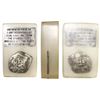 Image 1 : Mexico City, Mexico, cob 8 reales, Philip V, assayer not visible, encased in Lucite.