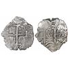 Image 1 : Potosi, Bolivia, cob 4 reales, 1700F, rare.